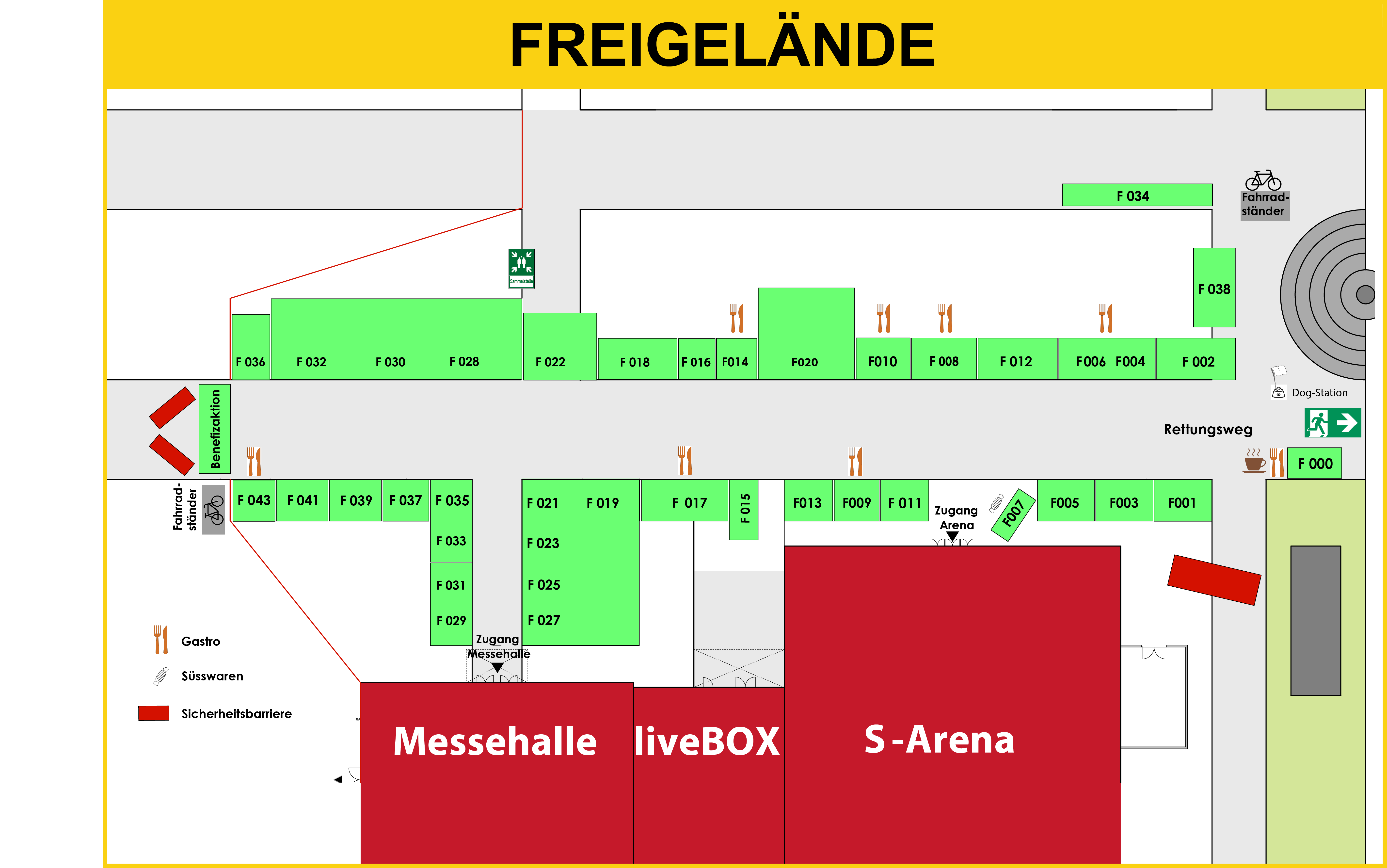 Plan Freigelande LUM offiziel